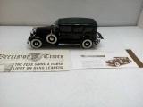 Al Capone's Armored Cadillac Die-Cast Replica.