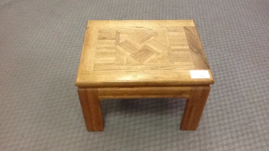 Wood End Table