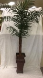 Large Faux Tropical Plant