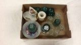 BOX OF INSULATOR COLLECTIBLES