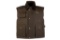 OWO 300BR8 OILSKIN VEST BROWN SIZE 2XL