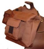 BAG 460BR- HORN BAG BROWN