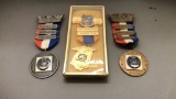 Set of 3 Shooting Medals.