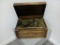 Silvertone Antique Record Player Radio