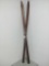 Antique Cross Country Pine Skis 88