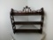 Antique Three Tier Wall Shelf