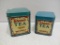 Schrafft's Tea Tins SET of TWO