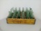 Coca Cola Wood Crate & Vintage Glass Coke Bottles