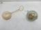 1920s Baby Rattle & 1910 Roll Toy