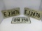 Vintage License Plates - Illinois 1967-1978