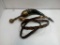 Powder Horn w/ Brass Mount, Leather Stap