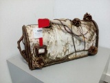 Rustic Pinecone, Antler, Treebranch Mailbox