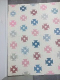 Maltese Cross Variation Quilt 74X74
