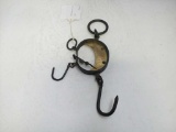 Antique Brass & iron Buffalo Hide 