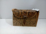 Nigerian Snake Skin Purse c 1950s