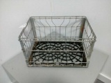 Vintage Metal & Plastic Crate