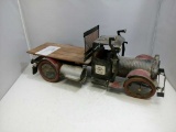 Recycled Metal & Wood Flatbed Truck