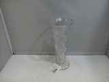 Webb Corbett Diamond Cut Crystal Vase