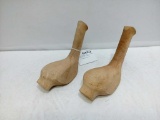 Lathe Mold   SET of TWO