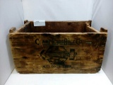 Clark Bros Bolt Co Wood Box