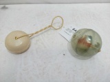 1920s Baby Rattle & 1910 Roll Toy