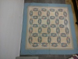 Double Wedding Ring Quilt 7 X 7 ft