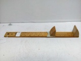 Thom McAn Shoe Sizer - Wood