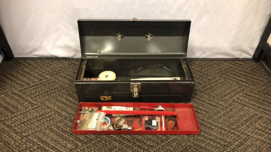 Toolbox with tray