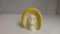 Lady Head Wall Pocket Yellow