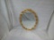 Ethan Allen Twisted Oval Framed Mirror