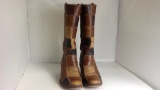 Vintage Larry Mahan Plain Leather Boots