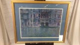 Claude Monet Framed Print Palazzo Da Mula, Venice