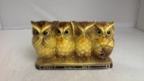 Vintage Owl Bank Speak No Evil Hear No Evil See