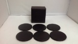 Cutter & Buck Leather Coasters and Box
