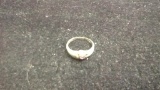 Sterling Silver & Purple Gem Ring