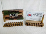 5.56mm AMMO 2 boxes of 20