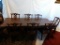 Beautiful Carved Table and 8 Chairs