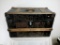 Vintage Small wood and metal Trunk.