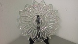 Iridescent Carnival Glass Dish