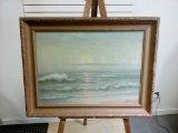 Oil on Canvas of Ocean Tides