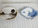 Set of two Asian Decorative Plates