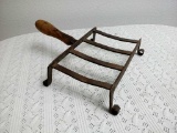 Primitive Trivet with Wood Handle