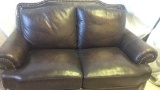 Leather Italia- Loveseat