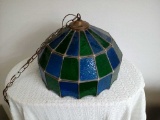 Stained Glass Tiffany Style Pub/Tavern Lamp