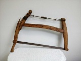 Primitive two handled farm saw