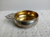 Sterling Silver Bowl with Ornate Handle