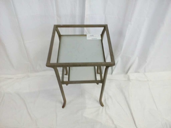 OUTDOOR METAL PLANT STAND