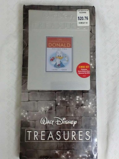 SET OF 2 WALT DISNEY TREASURES DVD SETS