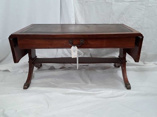 ANTIQUE DROP LEAF COFFEE TABLE