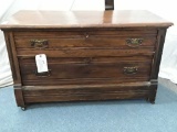 ANTIQUE TWO DRAWER CABINET